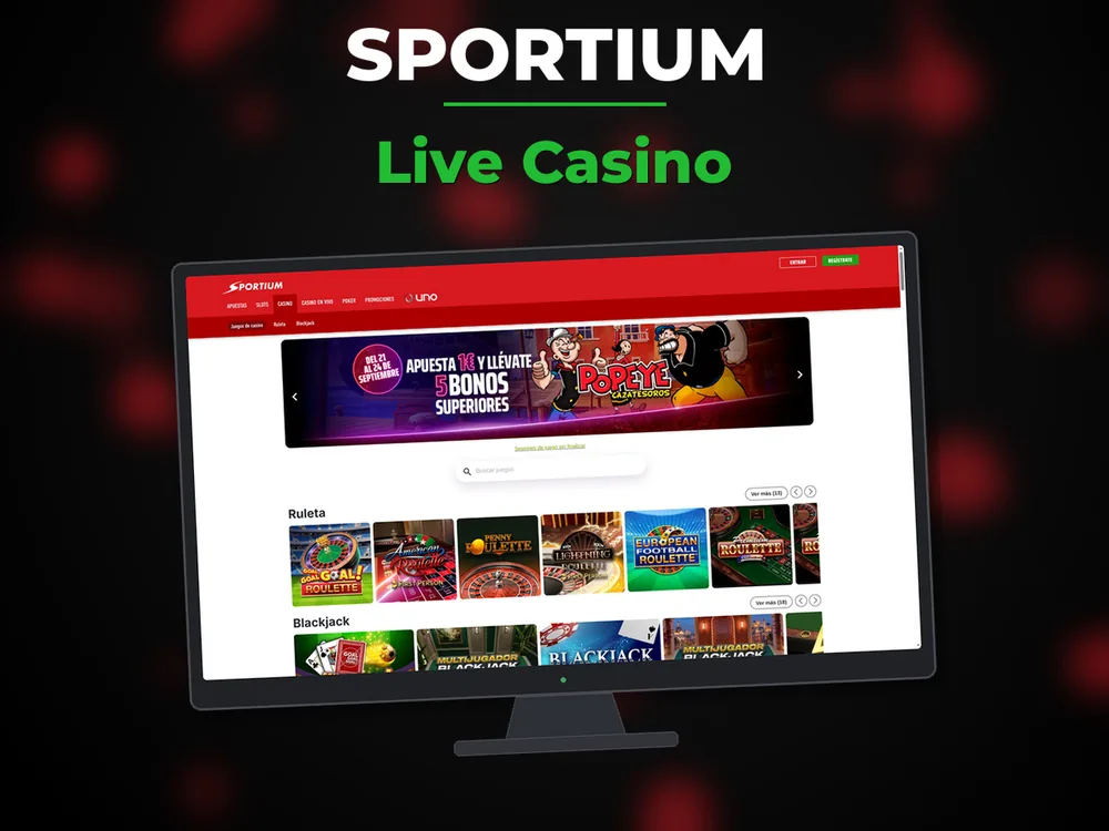 Sportium - Live Casino